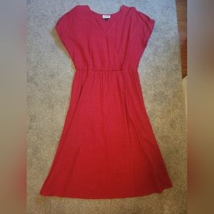 Red Universal Thread Dress